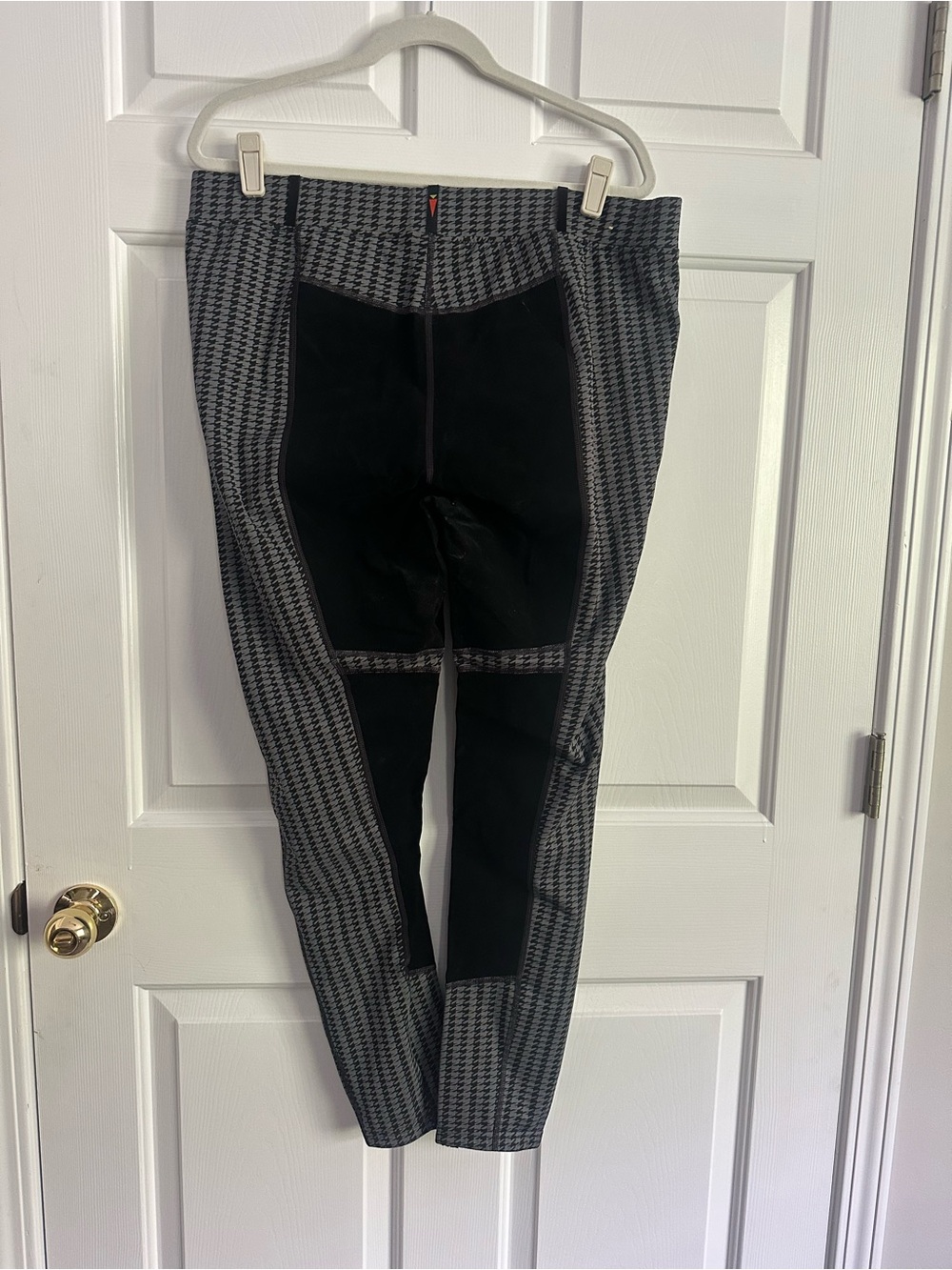 Kerrits Black & Gray Houndstooth Horseback Riding Britches - Picture 3 of 4